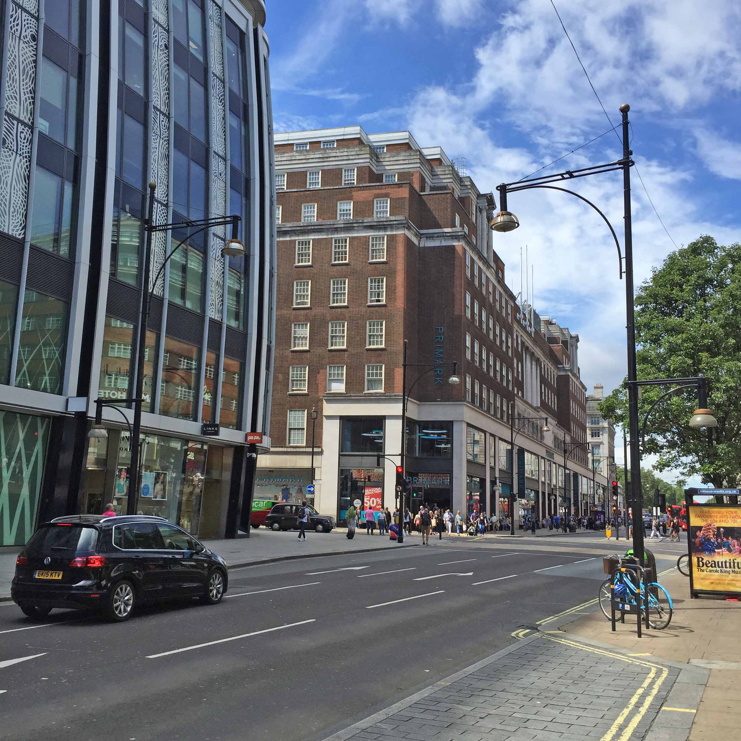 Moderná architektúra Londýna - Oxford street 3